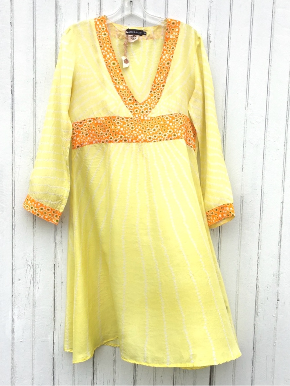ANTIK BATIK SILK TUNIC DRESS